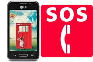 Emergency calls on LG L40 D160