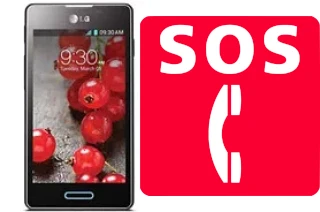 Emergency calls on LG Optimus L5 II E460