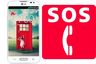 Emergency calls on LG L70 D320N