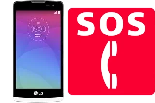 Emergency calls on LG Leon