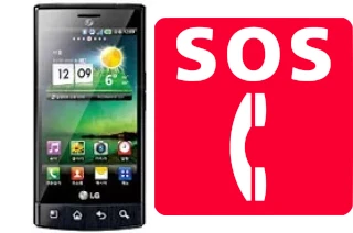 Emergency calls on LG Optimus Mach LU3000