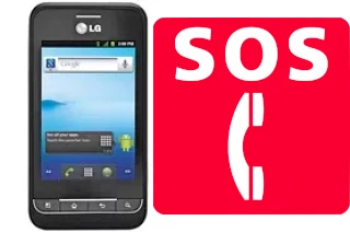 Emergency calls on LG Optimus 2 AS680