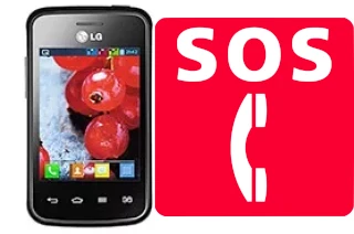 Emergency calls on LG Optimus L1 II Tri E475