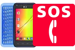 Emergency calls on LG Optimus F3Q