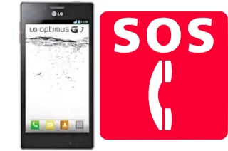 Emergency calls on LG Optimus GJ E975W