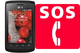 Emergency calls on LG Optimus L1 II E410