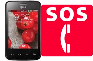 Emergency calls on LG Optimus L2 II E435