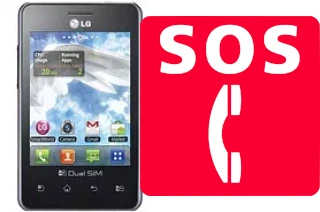 Emergency calls on LG Optimus L3 E405