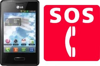 Emergency calls on LG Optimus L3 II