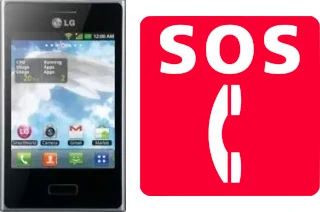 Emergency calls on LG Optimus L3