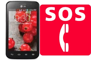 Emergency calls on LG Optimus L4 II Dual E445