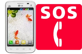 Emergency calls on LG Optimus L4 II Tri E470