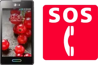 Emergency calls on LG Optimus L5 II Dual