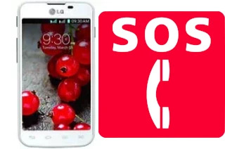 Emergency calls on LG Optimus L5 II Dual E455