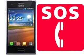 Emergency calls on LG Optimus L5 E610