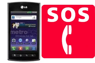 Emergency calls on LG Optimus M+ MS695