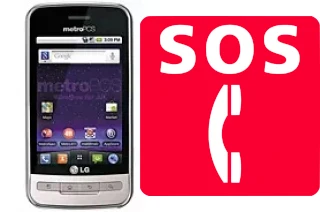 Emergency calls on LG Optimus M