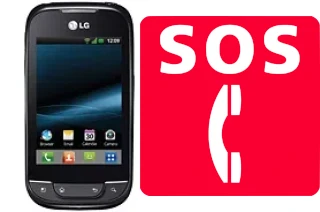 Emergency calls on LG Optimus Net