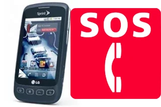 Emergency calls on LG Optimus S