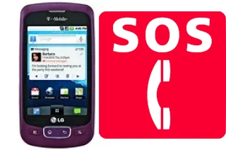 Emergency calls on LG Optimus T