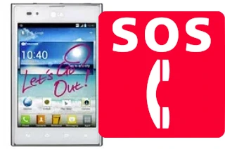 Emergency calls on LG Optimus Vu P895