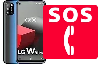 Emergency calls on LG W41 Pro