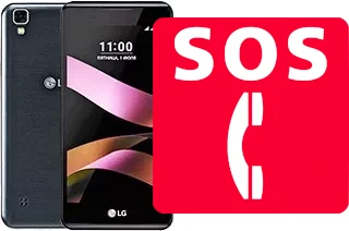 Emergency calls on LG X style