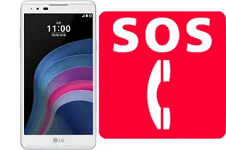 Emergency calls on LG X5