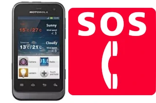 Emergency calls on Motorola Defy Mini XT320