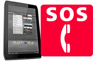 Emergency calls on Motorola DROID XYBOARD 8.2 MZ609