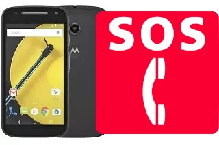 Emergency calls on Motorola Moto E (2nd gen)