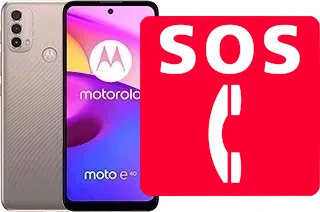 Emergency calls on Motorola Moto E40