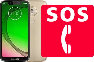 Emergency calls on Motorola Moto G7 Play