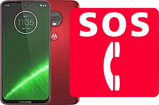 Emergency calls on Motorola Moto G7 Plus