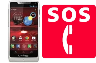 Emergency calls on Motorola DROID RAZR M