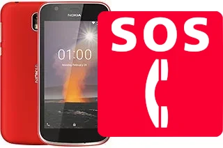 Emergency calls on Nokia 1