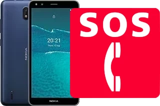 Emergency calls on Nokia C1 2nd Edition