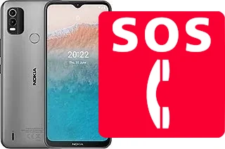 Emergency calls on Nokia C21 Plus