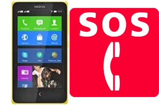 Emergency calls on Nokia X