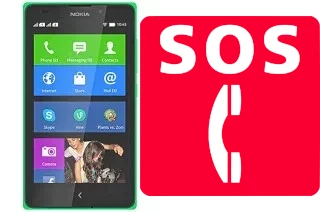 Emergency calls on Nokia XL