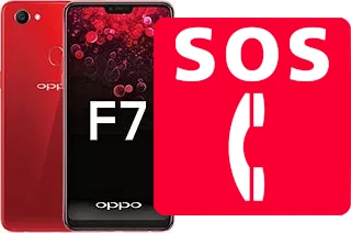 Emergency calls on Oppo F7