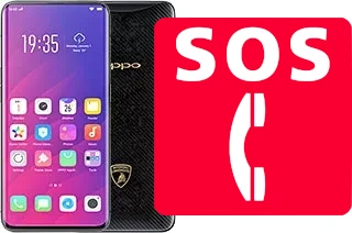 Emergency calls on Oppo Find X Lamborghini Edition