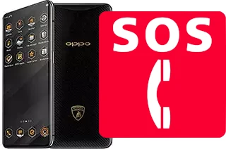 Emergency calls on Oppo Find X Lamborghini