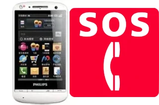 Emergency calls on Philips T910