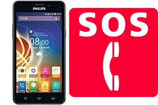 Emergency calls on Philips V526