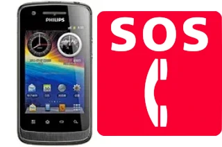 Emergency calls on Philips W820