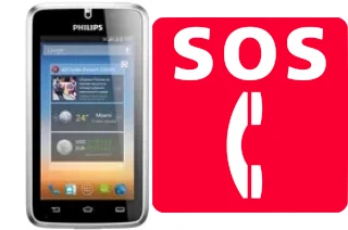 Emergency calls on Philips W8500