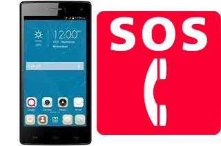 Emergency calls on QMobile Noir X550