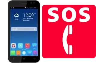 Emergency calls on QMobile Noir X600