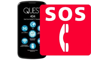 Emergency calls on Qumo Quest 404